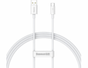 Baseus USB-A - USB-C USB kabel 1 m Bílý (CAYS000902)