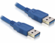 Delock USB kabel USB-A - USB-A 2 m modrý (82535)