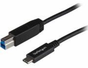 StarTech USB-B – USB-C kabel USB 1 m černý (USB31CB1M)