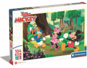 Clementoni CLE puzzle 104 maxi SuperKolor Mickey_Frien..23772