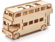 Malý příběh Malý příběh Dřevěné puzzle 3D model - Autobus