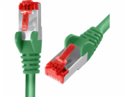 Spacetronik RJ45 CAT 6 S/FTP kabel AWG27 LSZH zelený 2m