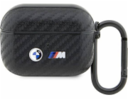 BMW BMW BMAPWMPUCA2 kryt AirPods Pro černo/černý Carbon Double Metal Logo