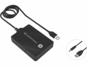 Conceptronic USB HUB CONCEPTRONIC USB-Hub 4-Port 3.0 ->4x3.0 o.Netzteil sw