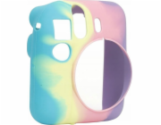 LoveInstant Cover Case Cover Case For Fujifilm Fuji Instax Mini 12 / Silikon / Rainbow