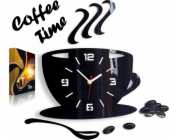 ModernClock Kuchyňské nástěnné hodiny CUP 3D EFFECT 12 BAREV