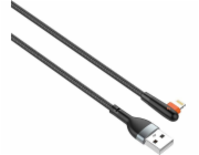 LDNIO USB-A - Lightning kabel 1 m černý (LS561 lightning)