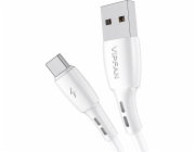 Vipfan USB-A - USB-C USB kabel 3 m Bílý (X05TC-3m-bílý)