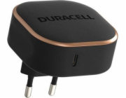 Nabíječka Duracell Duracell USB-C 20W nástěnná nabíječka (černá)