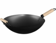 Pánev Wok 35 cm se 2 dřevěnými držadly