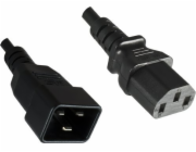 MicroConnect PowerCord C13-C20 0,5M Černý napájecí kabel