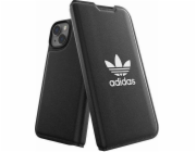 Adidas  OR Booklet Case BASIC iPhone 14 6.1" černá bílá/černo bílá 50181