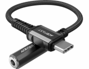 Acefast C1-07 černý USB adaptér USB-C - Jack 3,5 mm černý (6974316280606)