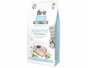 Suché krmivo pro kočky Brit Sensitive Adult, 0,4 kg