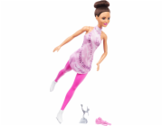 Panenka Barbie Mattel Kariéra Krasobruslař HRG37