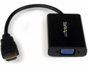 StarTech HDMI - D-Sub (VGA) AV adaptér černý (HD2VGAA2)