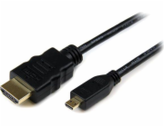 StarTech HDMI Micro - HDMI kabel 3m černý (HDADMM3M)