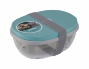 Mepal Salad Box Ellipse - Nordic Green