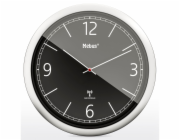 Mebus 19813 radio wall clock black/silver