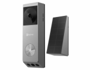 EZVIZ chytrá sada EP3X Pro/ Wi-Fi/ videotelefon/ bezdrátový zvonek/ rozlišení 2048x1296/ IP65/ stříbrný