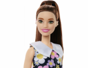 Panenka Barbie Mattel Panenka Barbie Fashionistas Květinové šaty / Sluchadlo HBV19 MATTEL