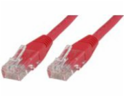 MicroConnect RJ-45/RJ-45 Cat.6 0,5 m červená (UTP6005R)