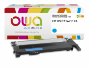 OWA Armor toner kompatibilní s HP W2071A, 117A, 700st, modrá/cyan