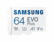 Samsung micro SDXC karta 64GB EVO Plus + SD adaptér