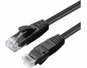 MicroConnect CAT6A UTP 5m Black LSZH