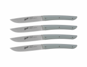 Berkel steak knife set 4-pcs. Color grey