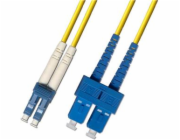 OPTIX LC/UPC-SC/UPC Optický patch cord 09/125 3m G657A