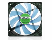 EVOLVEO 12L1BL ventilátor 120mm, 4 LED modrý, 3pin