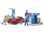 bworld Tankstelle mit Waschplatz, Spielfigur