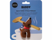 OTOTO Buddy Brown Spoon Holder & Steam Releaser