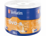 Verbatim DVD-R 4,7 GB 16x 50 kusů (43788)