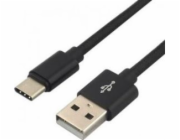 EverActive USB-A - USB-C USB kabel 0,3 m černý (CBB-0,3CB)