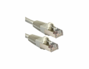 Lindy Patchcord Cat6A, S/FTP, 5m, šedý (47136)