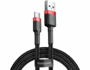 Baseus USB-A - USB-C USB kabel 3 m Černočervený (CATKLF-U91)