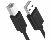 Unitek USB-A - micro-B USB kabel 1 m černý (Y-C430GBK)