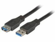 EFB USB kabel USB-A – USB-A 1 m černý (K5268SW.1)