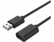 Unitek USB-A - USB-A USB kabel 1 m černý (Y-C428GBK)