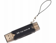 Čtečka JJC SB5823 USB 3.0/USB-C/microUSB (CR-UTC3)