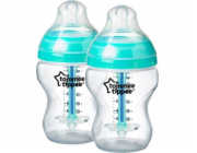 Tommee Tippee Antikoliková láhev 0+ 2x260 ml