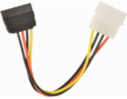 Gembird Molex - SATA, 0,15 m, vícebarevný (CCSATAPS)