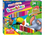 Bambino plastelína 24 barev