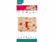 Craft with Fun CF DECORATION BN WEBBING TAPE 5,5CM/1M B/C 24/288