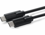 MicroConnect USB kabel USB-C – USB-C 0,25 m černý (USB3.2CC0.25)