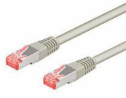 Goobay Patchcord S/FTP, Cat6, LSOH, 1,5 m, šedý (95579)