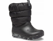 Crocs Crocs Classic Neo Puff Boot Dětské 207684-001 Černá 29/30