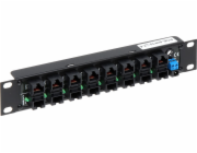 Delta Patch panel 10 8x RJ-45 / 8x RJ-45 (POE-8/R10)